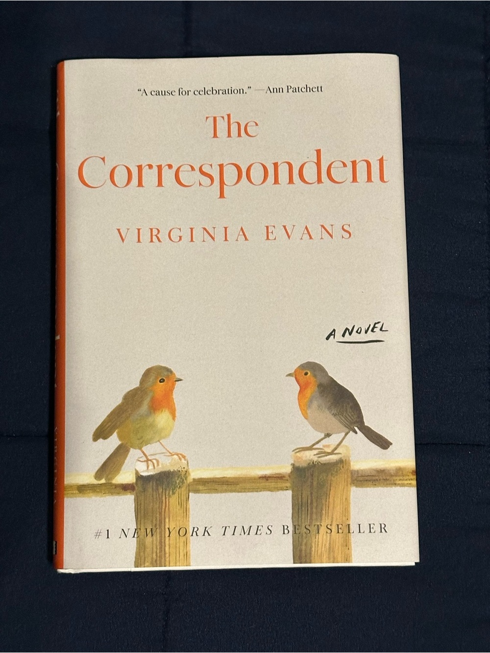Virginia Evans The Correspondent: A Novel Hardcover 2025 Crown Dust Jacket